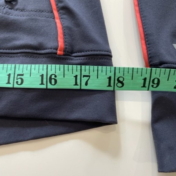 JOE FRESH Athletic Spandex Jacket ~ Dark Gray with Coral Piping ~ Size Small - Picture 15 of 15